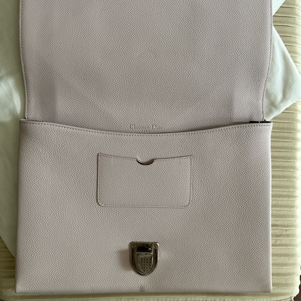 Dior Pink Leather Clutch with Receipt and Dust Bag - Picture 6 of 15